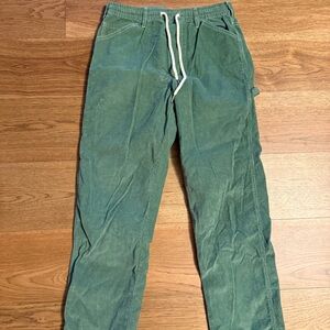Urban Outfitters Green Corduroy Joggers
